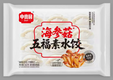 海参菇海参菇五福素水饺