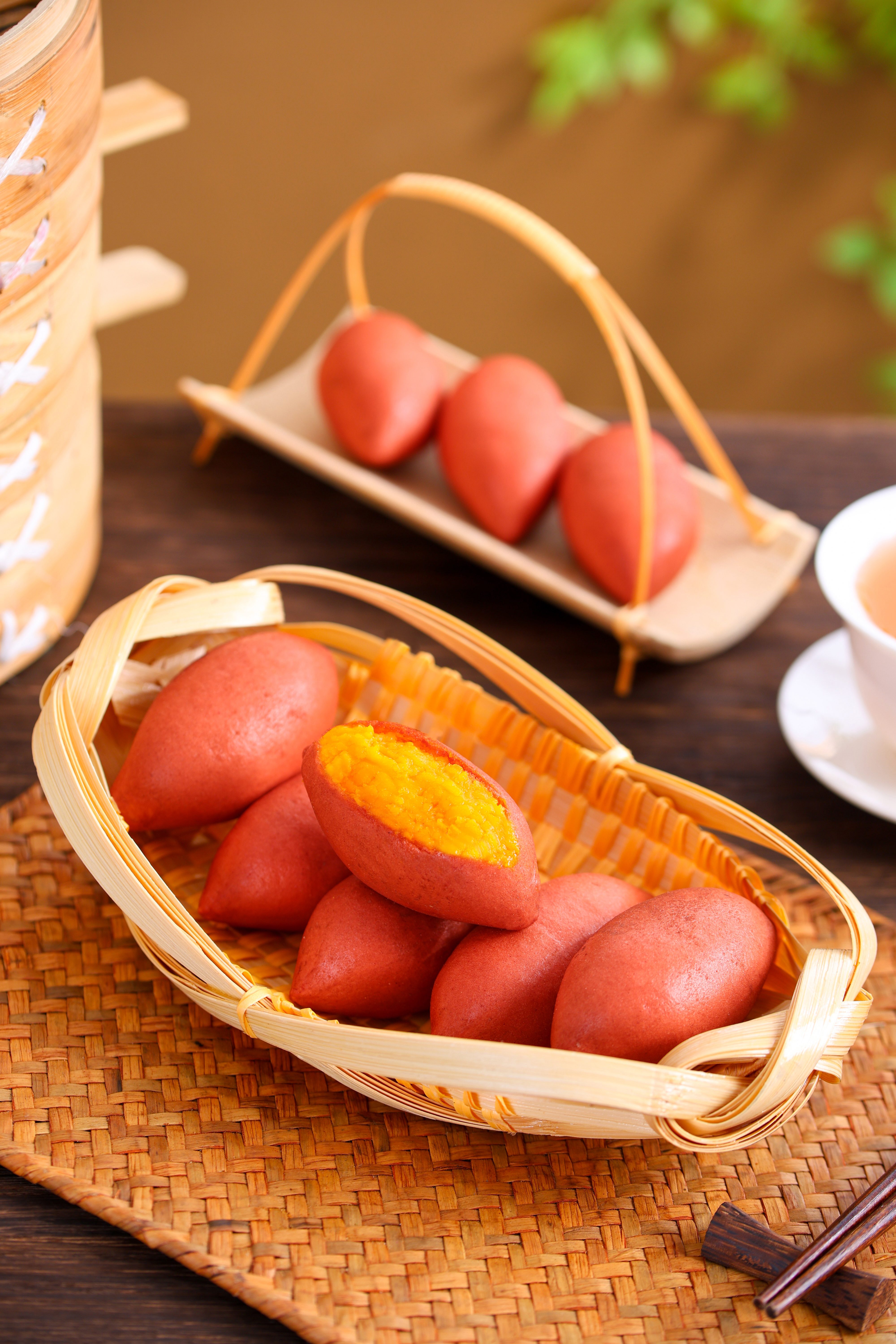 烤香蜜薯包