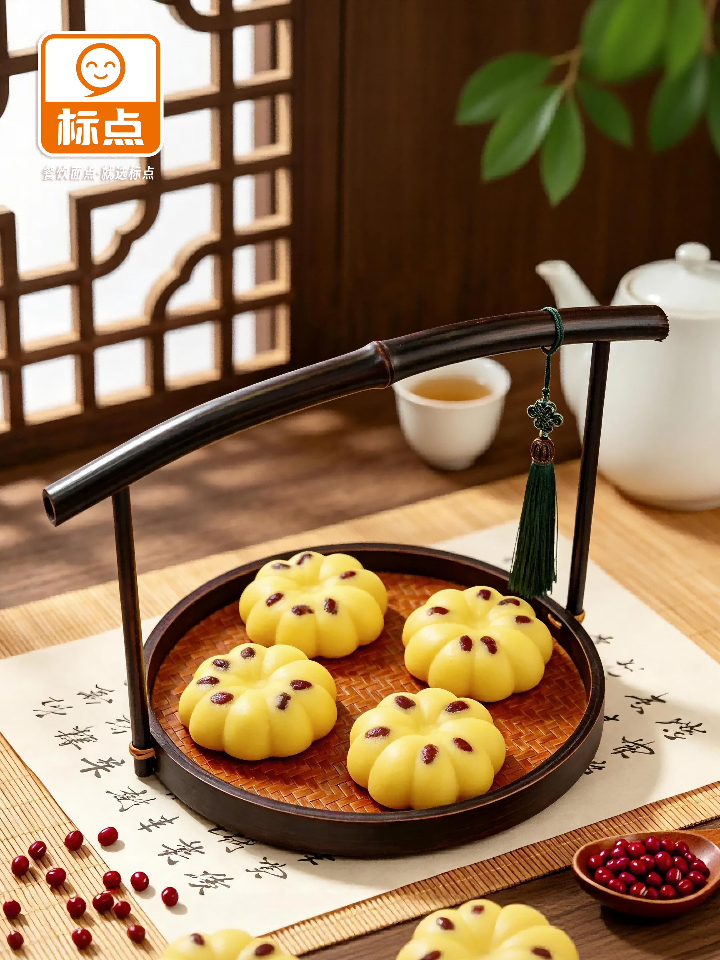 风车红豆米糕