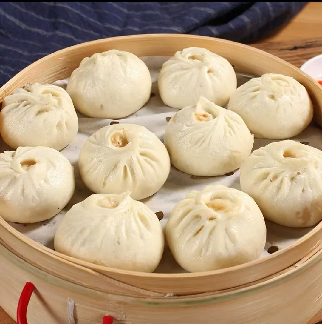 手工老面小笼包