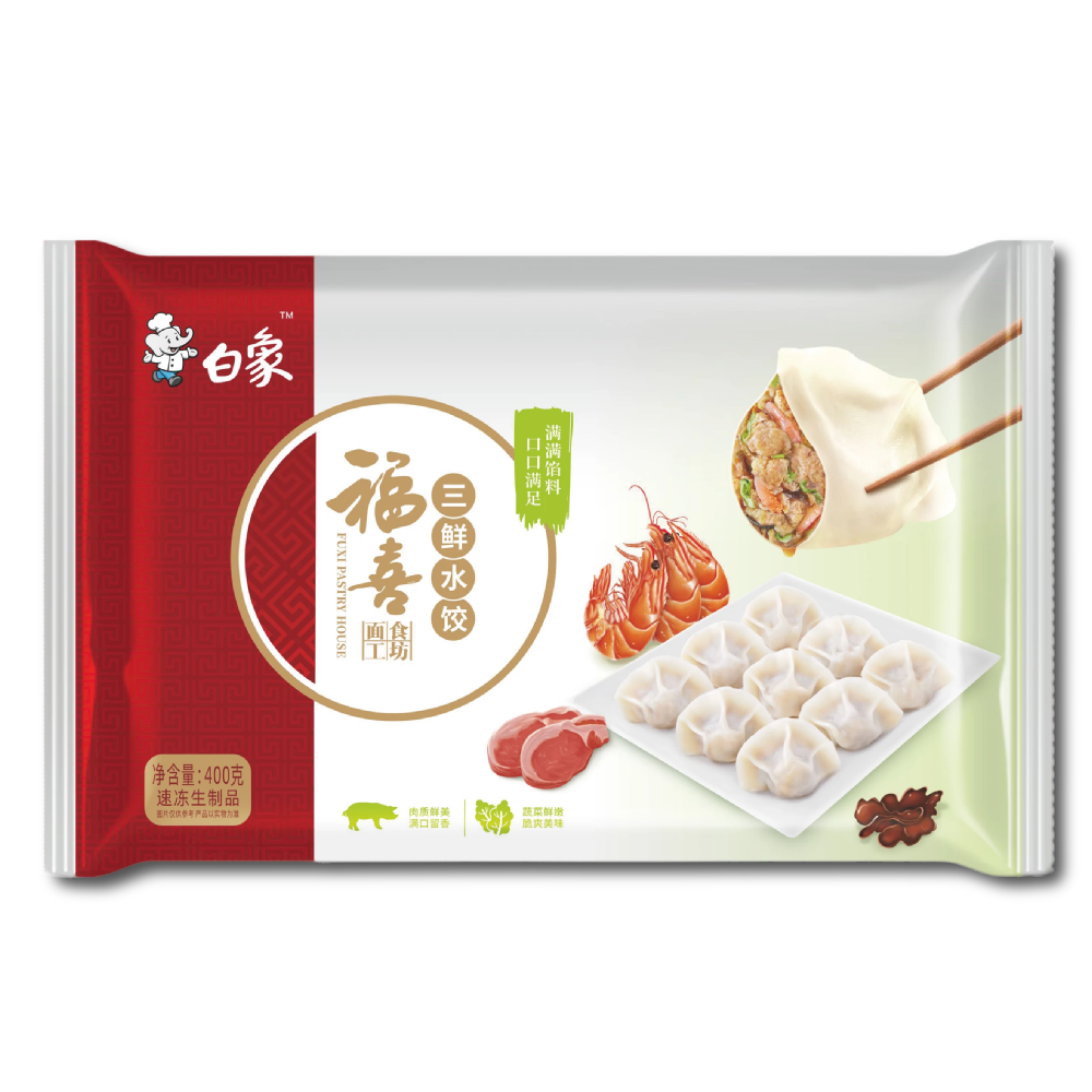 白象福喜三鲜水饺