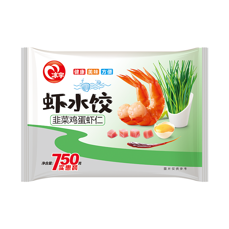 韭菜鸡蛋虾仁水饺