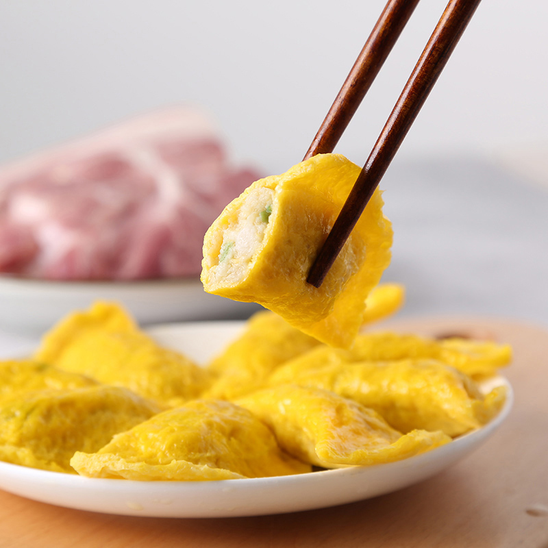 八食堂虾滑蛋饺