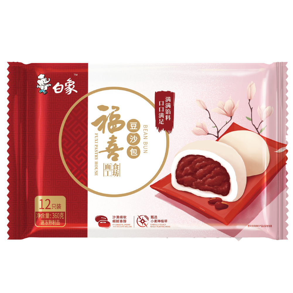 白象福喜豆沙包