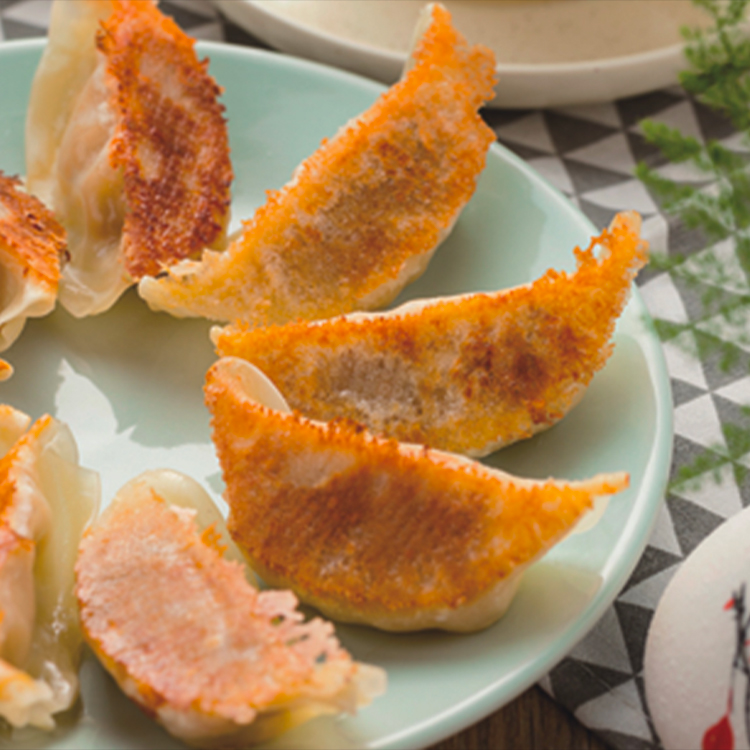 蒸煎饺